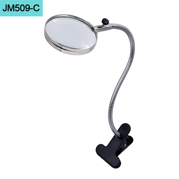 Light Stand with Magnifying Glass